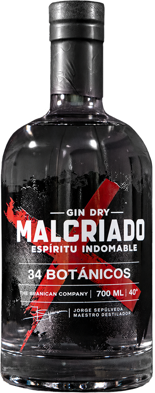 Botella Gin Malcriado 700ml